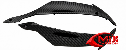 Carbon Fiber Side fairing Long Yamaha R6 2008 2016 carbon fiber