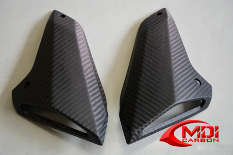 Yamaha MT09 2014 Side Fairings Carbon Fiber carbon fiber
