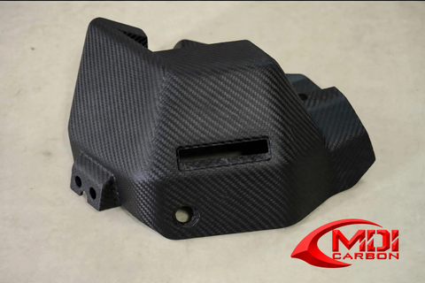 Yamaha MT09 2015 Water Cooler Cover Carbon Fiber carbon fiber