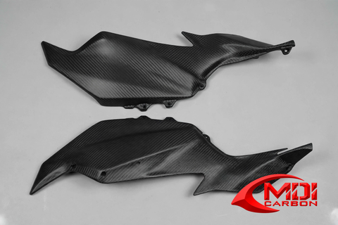 Yamaha MT07 2015 Side Tank Panels Carbon Fiber carbon fiber