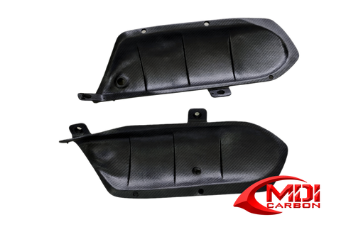 Yamaha MT07 2015 Center Tail Fairing Carbon Fiber carbon fiber