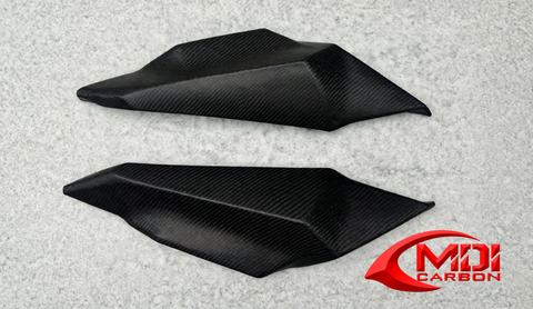 Yamaha Carbon Fiber Rear Seat Side Panels YAMAHA MT09 2025-2026 carbon fiber