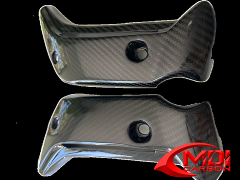 Yamaha Carbon Fiber FZ1 Fazer Fairing Version Radiator Covers 2006 2009