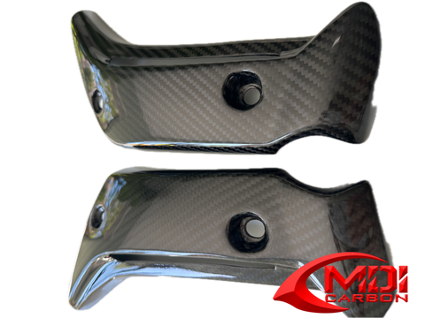 Yamaha Carbon Fiber FZ1 Fazer Fairing Version Radiator Covers 2006 2009
