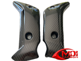 Yamaha Carbon Fiber FZ1 Fazer Fairing Version Radiator Covers 2006 2009_1
