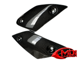 Yamaha Carbon Fiber MT 01 Heel Guards Plates 2006 2012