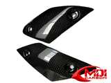 Yamaha Carbon Fiber MT 01 Heel Guards Plates 2006 2012