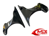 Yamaha Carbon Fiber R1 2007 08 Ramair Cover Front Dash Panels_1