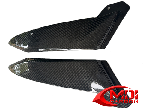 Yamaha Carbon Fiber R1 Tank Side Panels 2002 2003