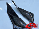 Yamaha Carbon Fiber R1 Upper Fairing Inserts 2002 2003_1