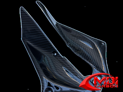 Yamaha Carbon Fiber R1 Upper Fairing Inserts 2002 2003