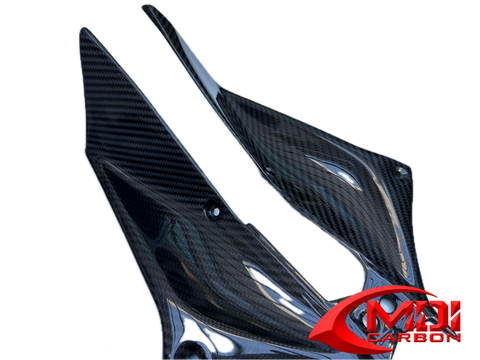 Yamaha Carbon Fiber R1 Upper Fairing Inserts 2002 2003