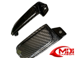 Yamaha Carbon Fiber R6 06 07 Rear Footrest Cutout Covers_1