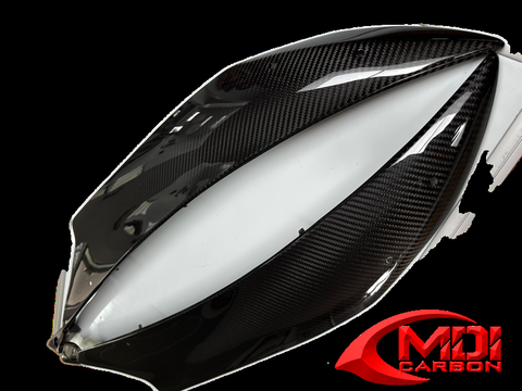 Yamaha Carbon Fiber R6 Mid Side Upper Fairing 2006 2007