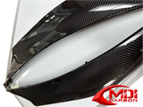 Yamaha Carbon Fiber R6 Mid Side Upper Fairing 2006 2007_3