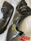 Yamaha Carbon Fiber R6 Ram Air Covers 1999 2000 2001 2002
