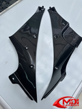 Yamaha R1 REAL Carbon Fiber Underseat Rear Tail Side fairing 2002 2003_1