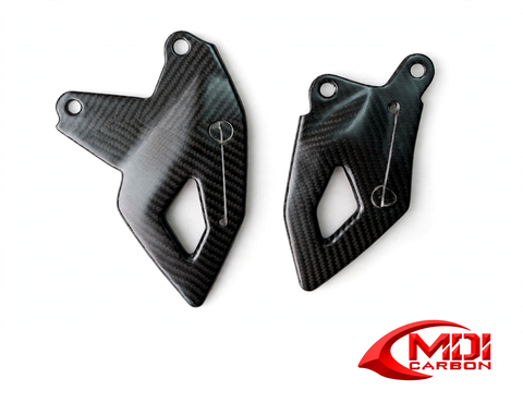 100% Carbon Fiber Heel Guards Ducati Panigale V4 2025+