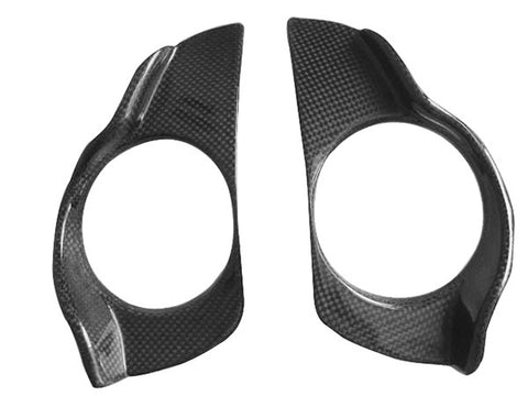 Bestem Carbon Fiber Engine Oil Cooler Cover Panel For Buell XB9R/XB9S/XB12R/XB12S (2002-2007)