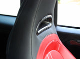 Fiat 500 Abarth Carbon Fiber Seat Vent Covers  - MDI CarbonFiber - 3