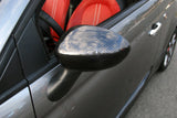 Fiat 500 Abarth Carbon Fiber Mirror Covers  - MDI CarbonFiber - 2