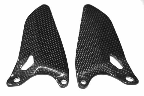Ducati Carbon Fiber Heel Guards for models 848 1098 1198  - MDI CarbonFiber - 1