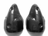 Ducati Carbon Fiber Monster Silencer Guard for models 696 1100 1100S Years 2008  - MDI CarbonFiber