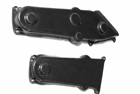 Ducati Carbon Fiber Monster 900 Front Belt Covers Years: 1997 to 2005  - MDI CarbonFiber - 1