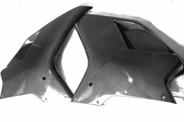 ducati 1098 carbon fiber fairings