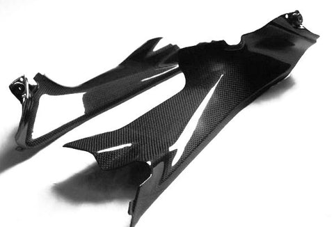 Ducati Carbon Fiber 1199 Panigale Side Panels Inserts Plain / Glossy - MDI CarbonFiber - 3