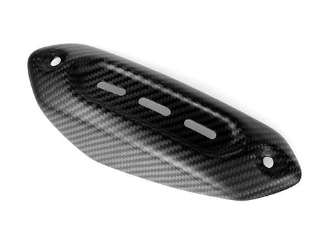Ducati Carbon Fiber New Hypermotard Heat guard + Heat Foil and Teflon Washers Twill / Matte - MDI CarbonFiber