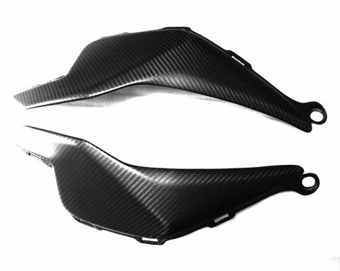 Honda Carbon Fiber CBR1000 2012 Side Tank Covers Twill / Matte - MDI CarbonFiber