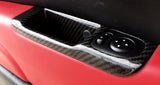 Fiat 500 Abarth Carbon Fiber Drivers Left Door Handle  - MDI CarbonFiber