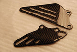 Kawasaki Carbon Fiber ZZR1400_ZX14 Heel Plates Guards Fits 2006 2012  - MDI CarbonFiber - 3