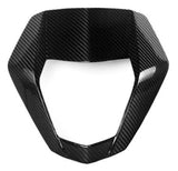 KTM Carbon Fiber 690 Duke 2012 2013 Front Headlight Mask Twill / Glossy - MDI CarbonFiber - 1