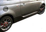 Fiat 500 Abarth Carbon Fiber Side Skirts  - MDI CarbonFiber - 1