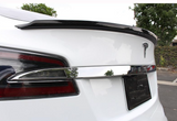 Tesla Model S Carbon Fiber Trunk Lip Spoiler OEM style  - MDI CarbonFiber - 2