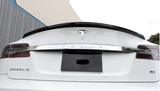 Tesla Model S Carbon Fiber Trunk Lip Spoiler OEM style  - MDI CarbonFiber - 4