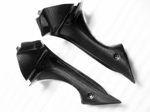 Triumph Carbon Fiber Daytona 675 2013 Air Duct Covers  - MDI CarbonFiber