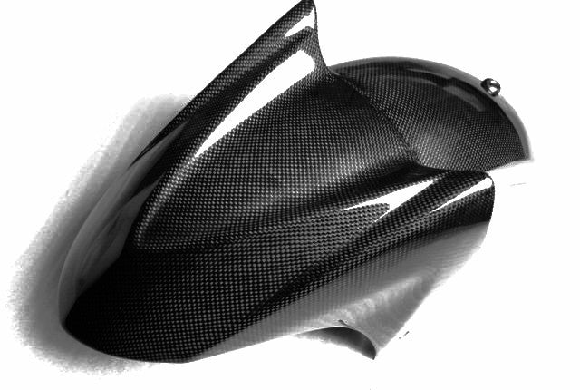 Carbon Fibre Front Fender Extender – Fits Yamaha TDM900 2002-2011 – Bluebird Engineering 4 thumbnail image