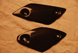Yamaha Carbon Fiber MT 01 Heel Guards Plates 2006 2012  - MDI CarbonFiber - 4